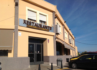 Fachada Restaurante La Zarzuela