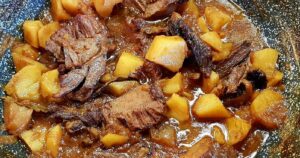 Estafado de jabalí a la toledana - Restaurante La Zarzuela Toledo